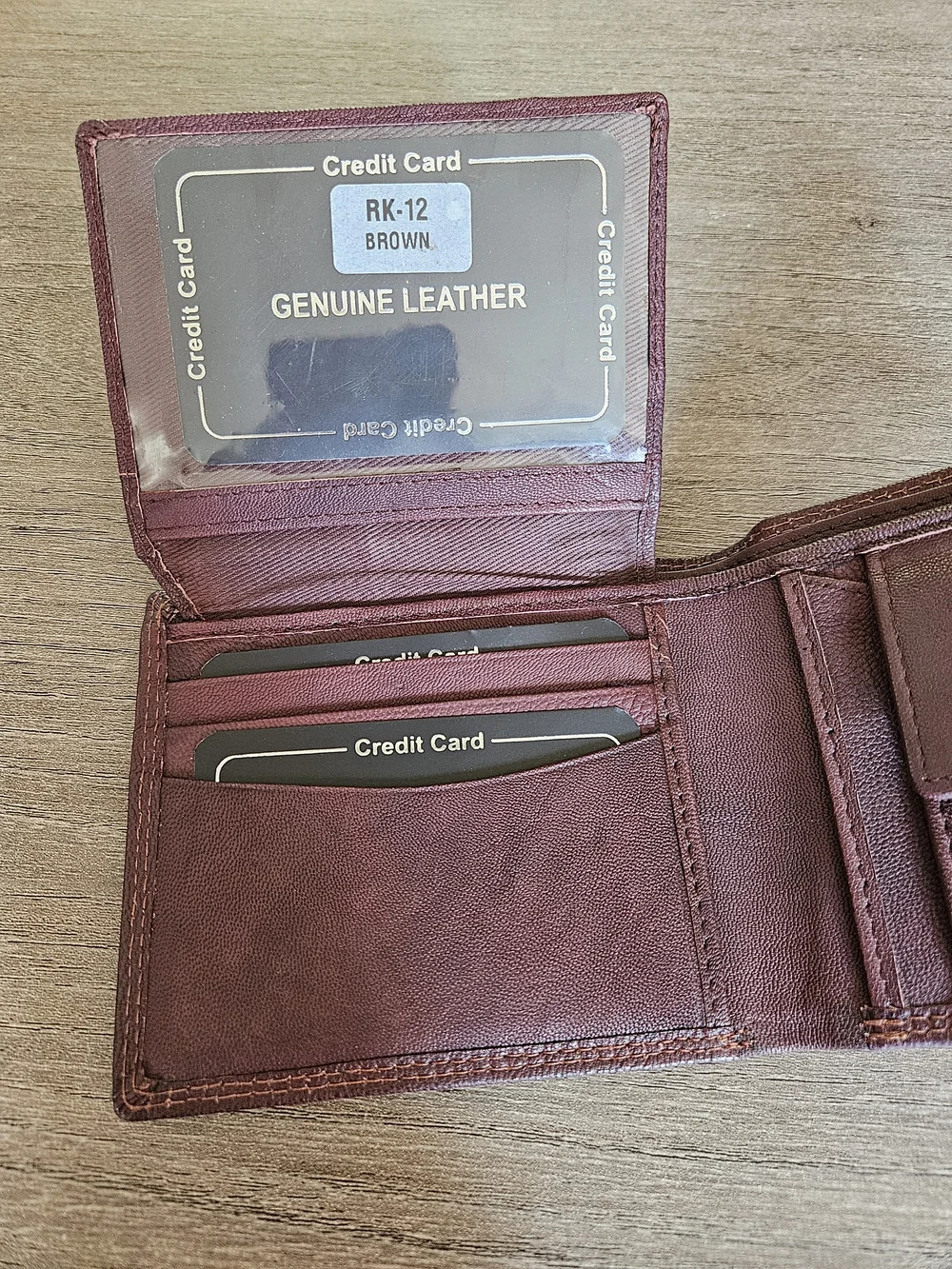 Berreri Men’s Brown Leather Bifold Wallet